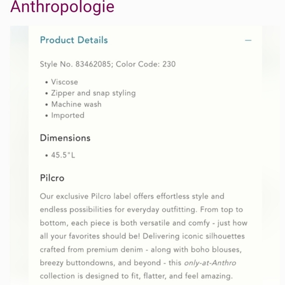 Anthropologie Pilcro Utility Poncho Jacket. One Size - Picture 14 of 14